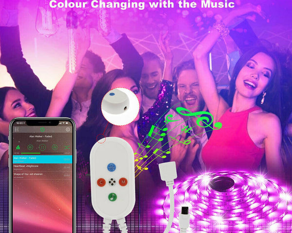 RGB - Led Strip Lights Light Color Changing with Remote